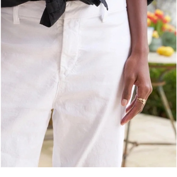 Frank & Eileen Kinsale Trouser White Size 8 - Picture 3 of 8